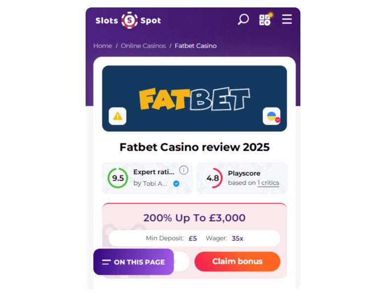 Discover fat bet casino login